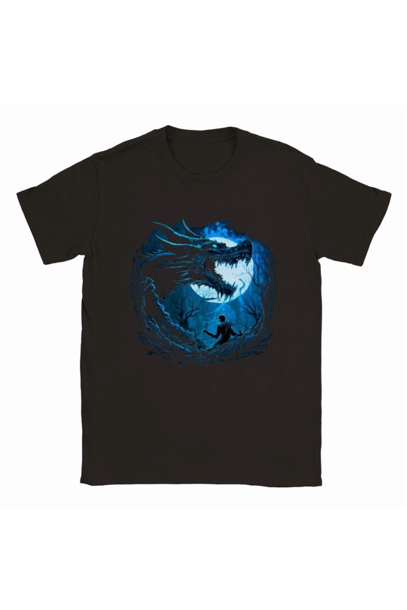 Dragon t shirt halloween tee shirt summer trend gotic geek nerd t-shirt