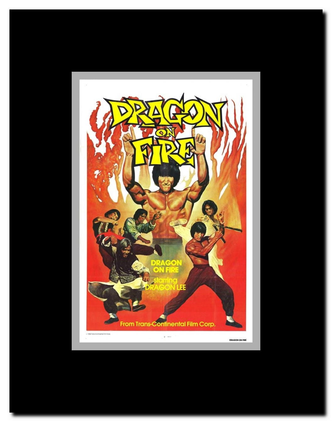 Dragon the Hero Framed Movie Poster