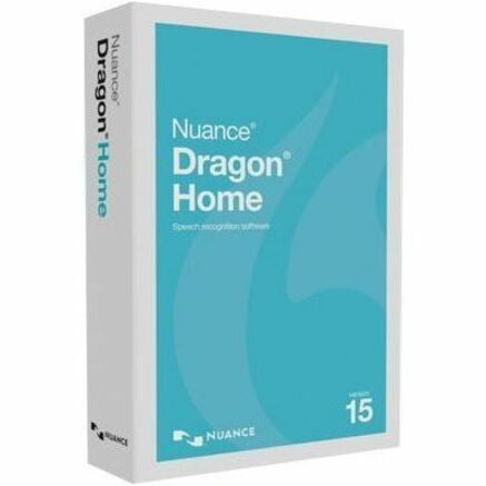 Nuance Dragon v.15.0 Home, Box Pack, 1 user, Box Packing