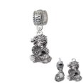 thumbnail image 1 of Dragon with AB Crystal Eyes & Clear Ball - Love You More Charm Bead, 1 of 1