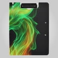 thumbnail image 1 of Dragon with Red Green Flame Foldable Binder Folder Clipboard with Pen Slot Double Clips A4 Size File Storage, 1 of 8