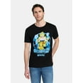 thumbnail image 1 of Dragon Ball Z Men's and Big Men's Graphic Tee with Short Sleeves, Sizes S-3XL, 1 of 5