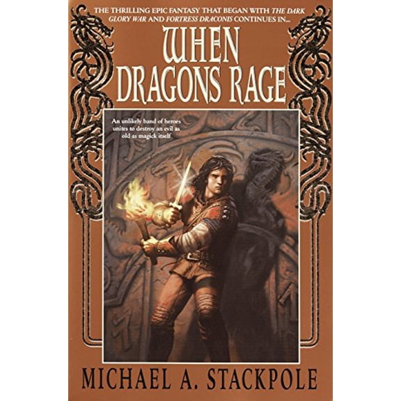 Pre-Owned When Dragons Rage: Book Two of the Dragoncrown War Cycle (Paperback) 0553379208 9780553379204