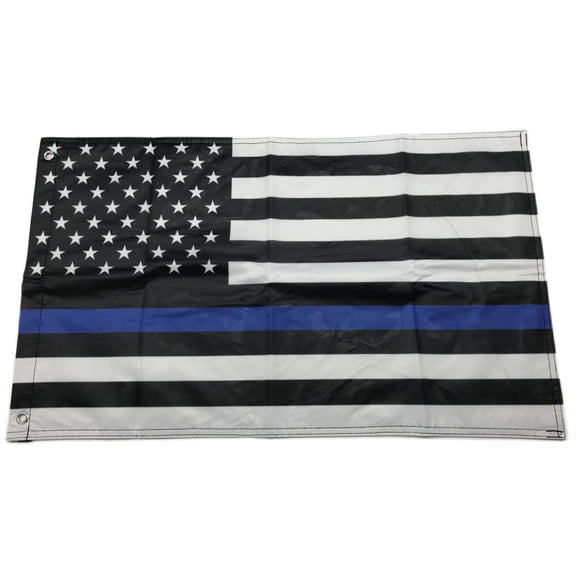 DragonFire Back the Blue Flag Whip Flag w/Dual Sided Print (04-0117)