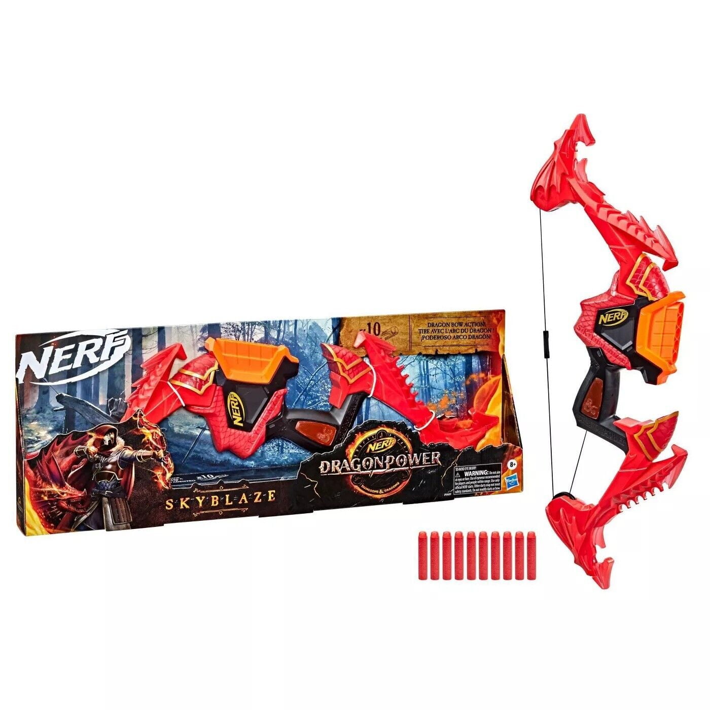 Nerf Dragon Power Skyblaze Dart Bow Blaster Toy Gun Nerf Dragon Power Skyblaze Dart Bow Blaster Toy Gun