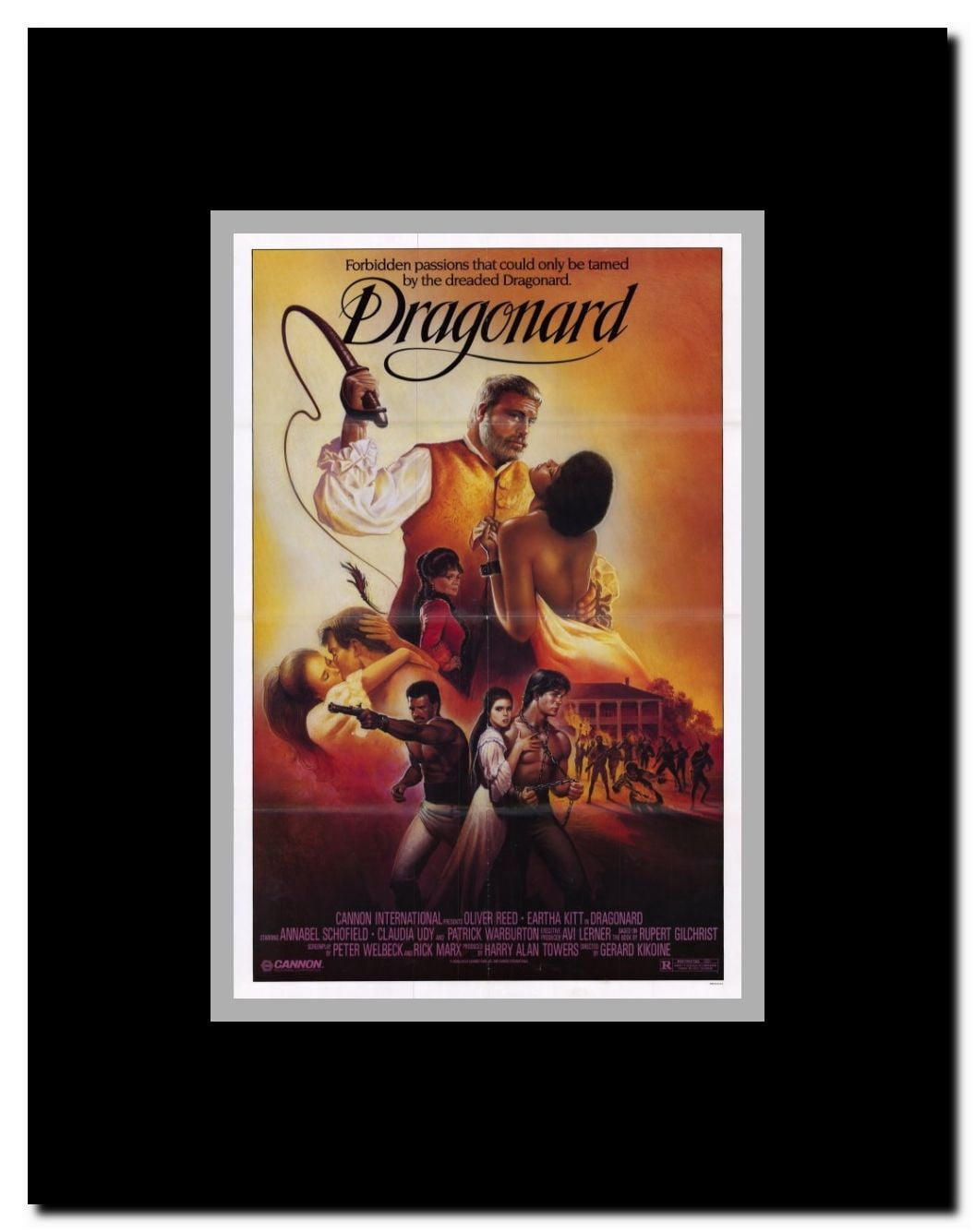 Dragonard Framed Movie Poster