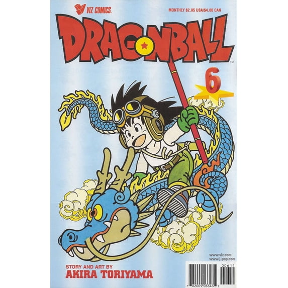 Dragonball #6 VF ; Viz Comic Book