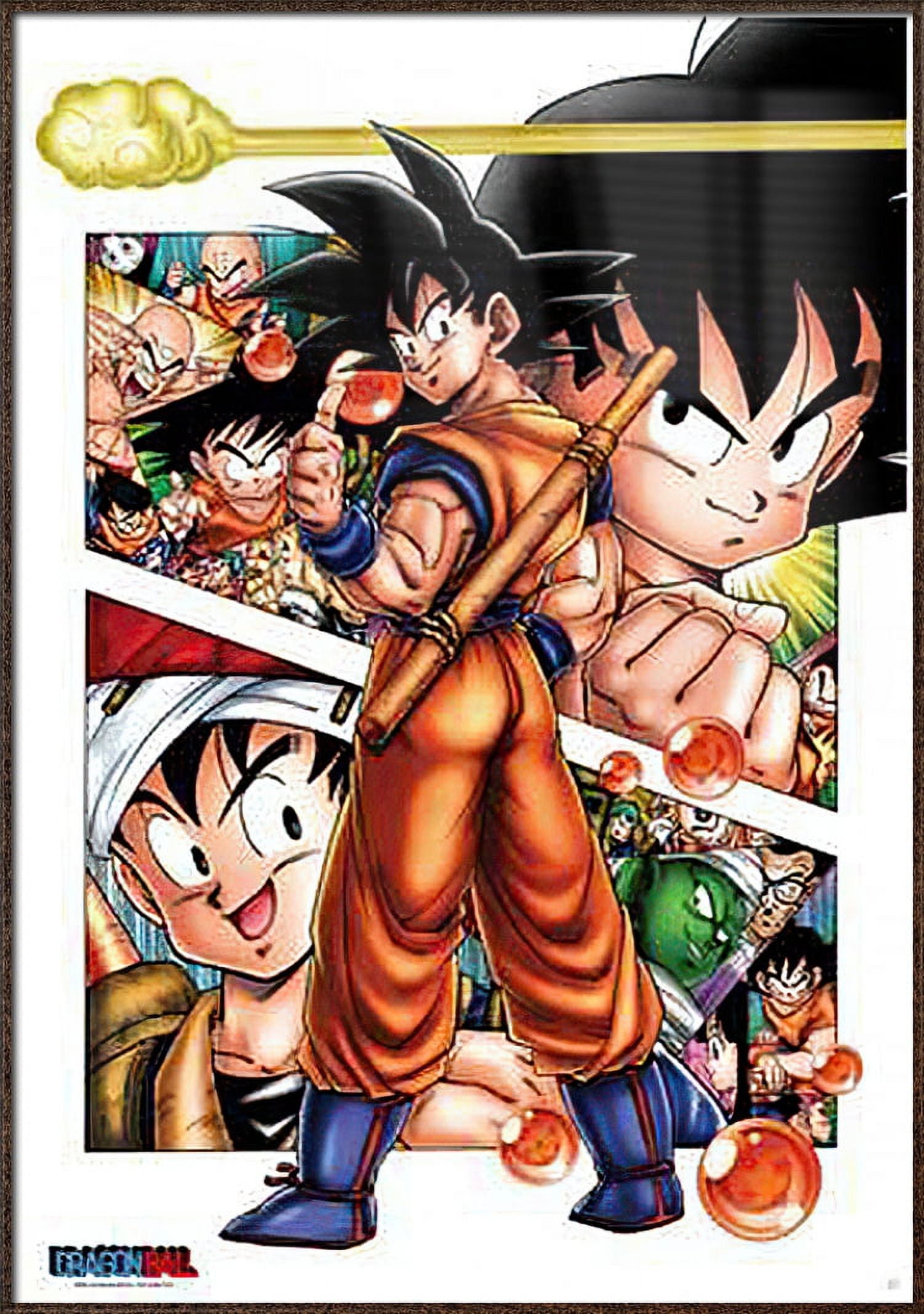  Dragonball Super - Framed Manga TV Show Poster (Goku