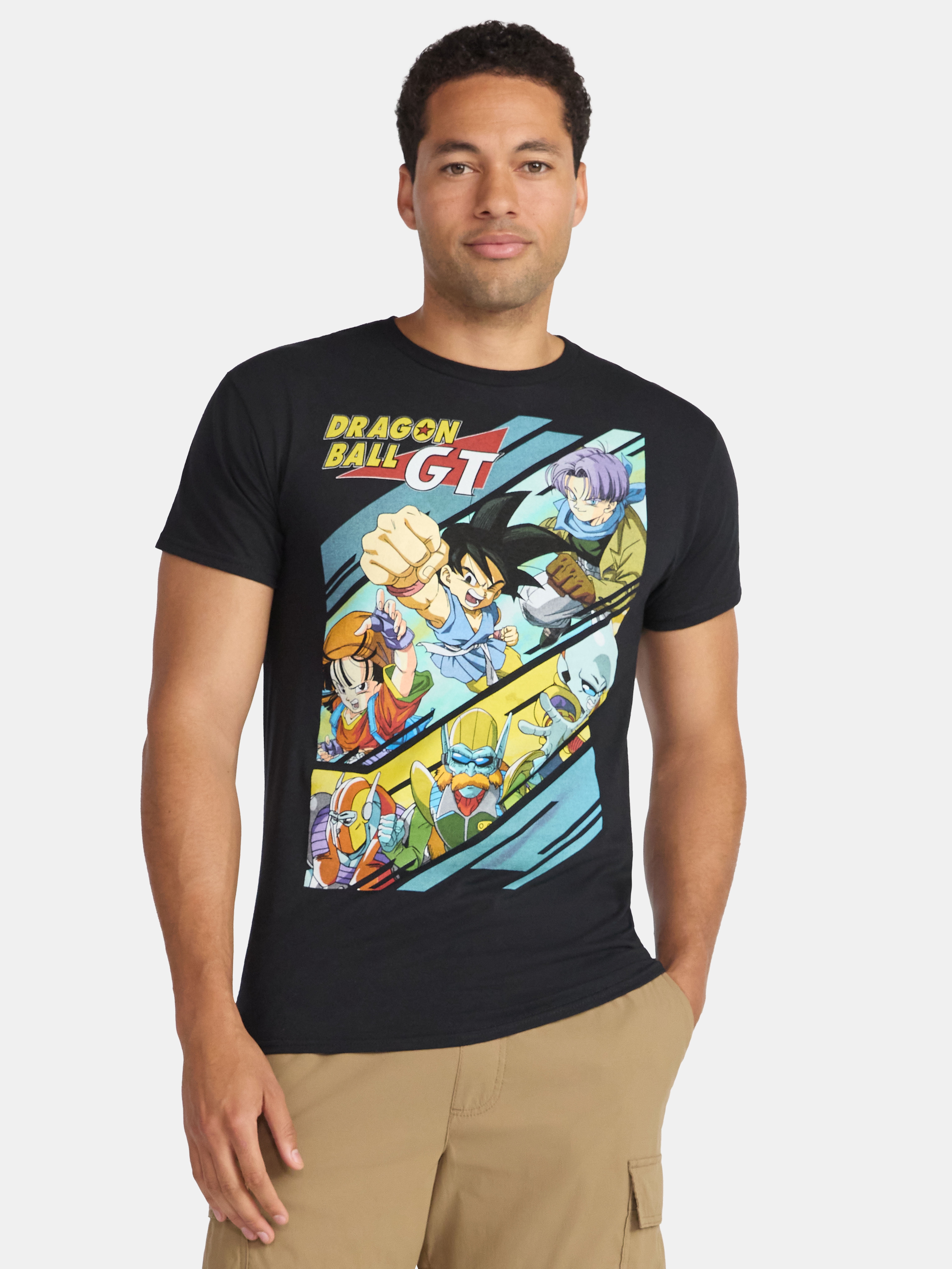 rinahamu Tシャツ　XL Dragon Ball GT Men's and Big Men's Graphic Tee with Short Sleeves
