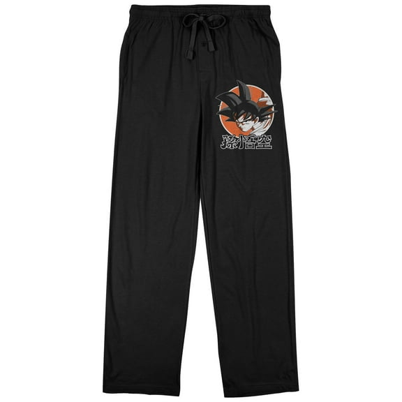 Dragonball Z Goku Men's Black Sleep Pants-XXL
