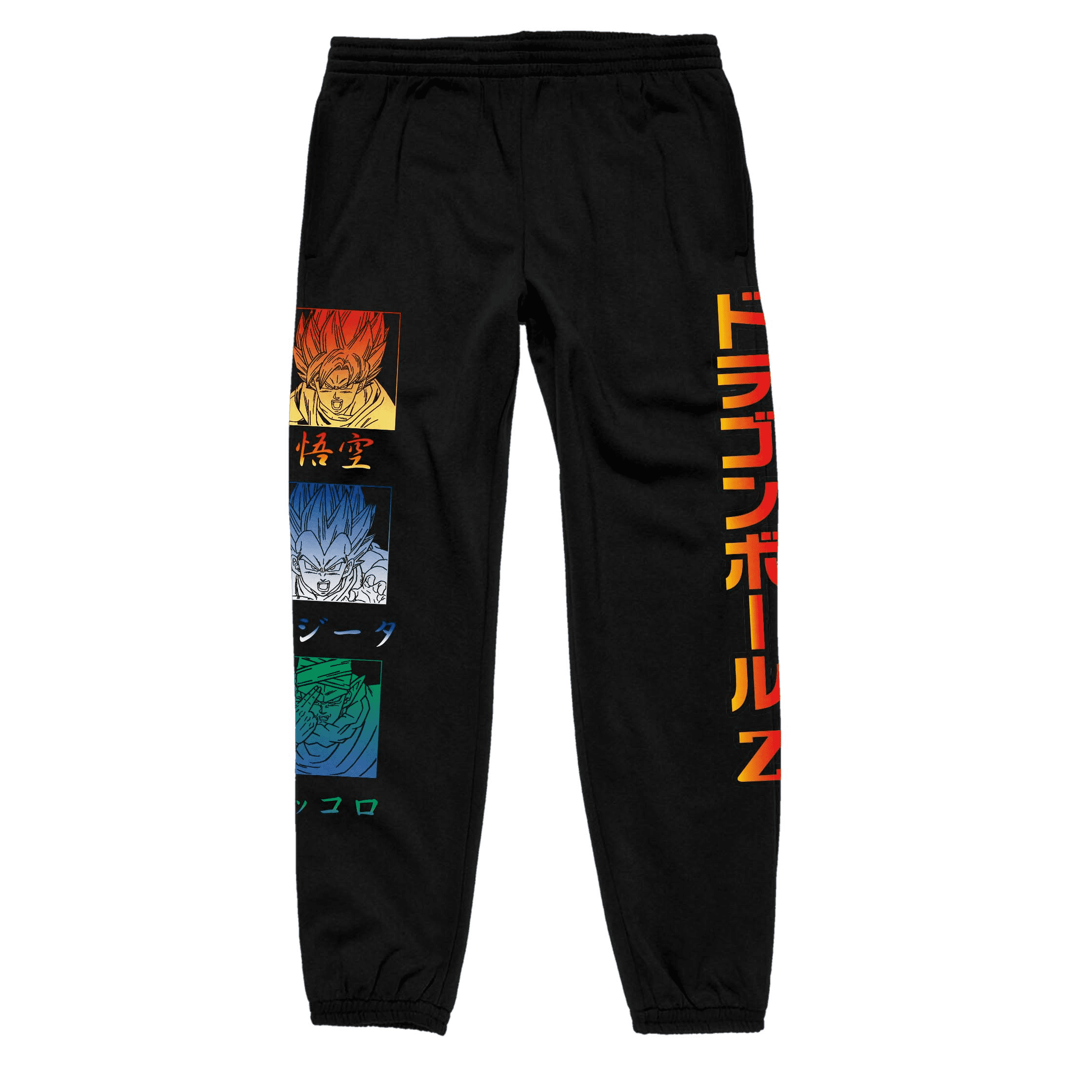 Dragon Ball Z Anime Cartoon Dragon Balls Men's Black Sweatpants
