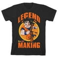 thumbnail image 1 of Dragonball Z Legend In The Making Goku Boys' Black Short-Sleeve T-Shirt-XS, 1 of 4