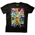 thumbnail image 1 of Dragon Ball Z Character Frames Collage Adult T-shirt, 1 of 2