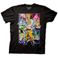 thumbnail image 1 of Dragonball Z Mens T-Shirt Character Frame Collage Ripple Junction, 1 of 2