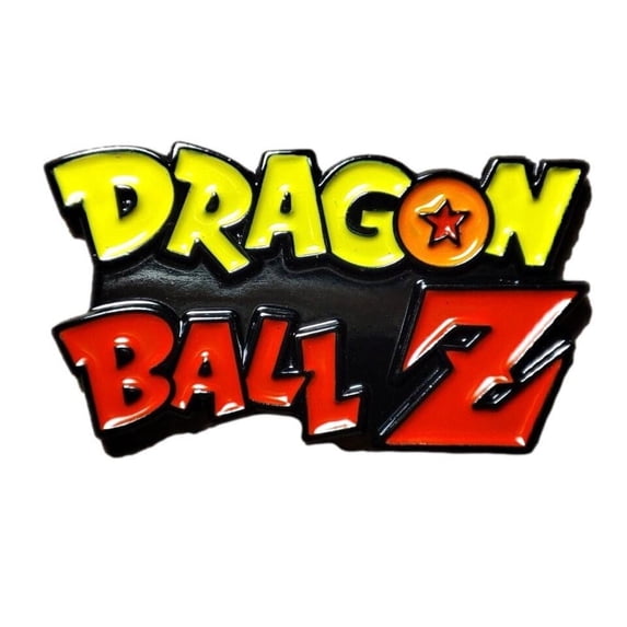 Dragonball Z Name 1 Inch Wide Enamel Metal Pin