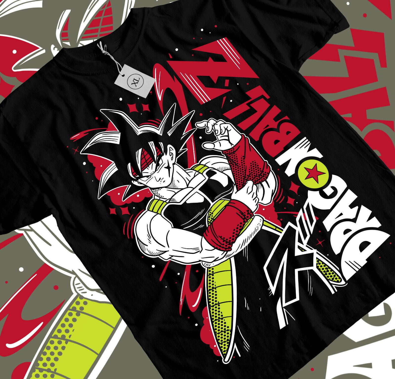 Dragonball Z Shirt Fighters Bardock Anime Graphic Print T-shirt 