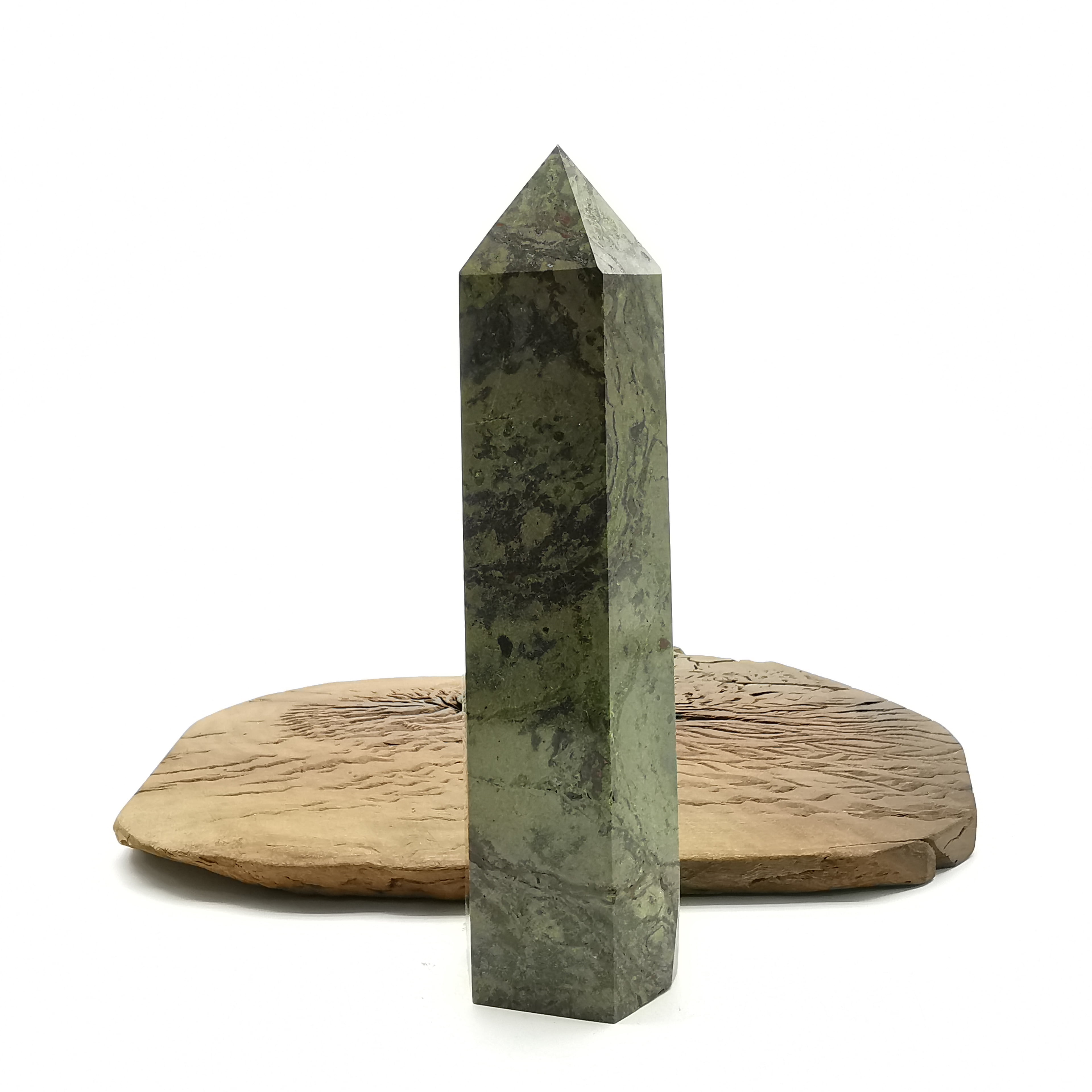 Dragonblood Stone Crystal Towers ~ Natural Healing Crystal Point Obelisk for Reiki Healing and Crystal Grid 1.078kg