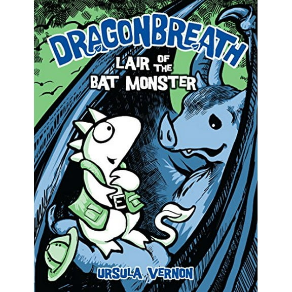 Pre-Owned Dragonbreath #4 : Lair of the Bat Monster (Hardcover) 9780803735255