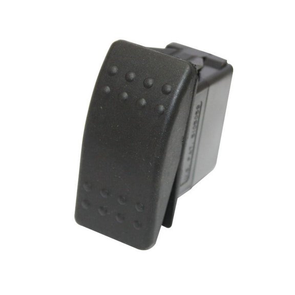 Dragonfire Racing 04-0028 2-Way Momentary Rocker Switch - Black
