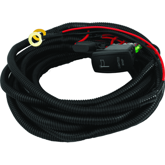 Dragonfire Racing 11-0817 Light Whip Harness - 2-Seat - Dual