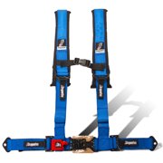 Dragonfire Racing  4 Pt H-Style Hrns W/Strnm Vblu Blue 14-0039