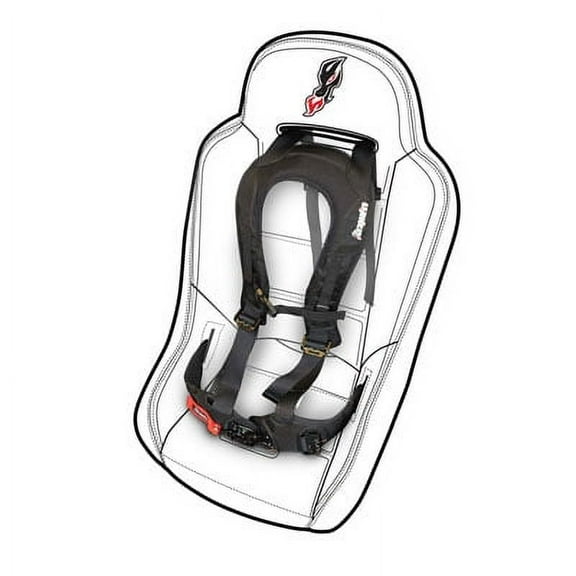 Dragonfire Racing Evo Safety Harness for Arctic Cat WILDCAT 1000i H.O. 2012-2016