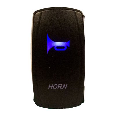 Dragonfire Racing LED Accessory Switch Horn Blue Light