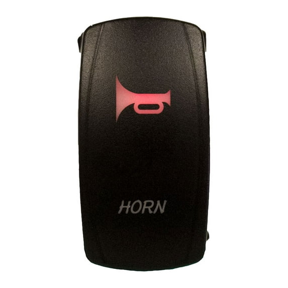 Dragonfire Racing LED Accessory Switch Horn Red Light 04-0053