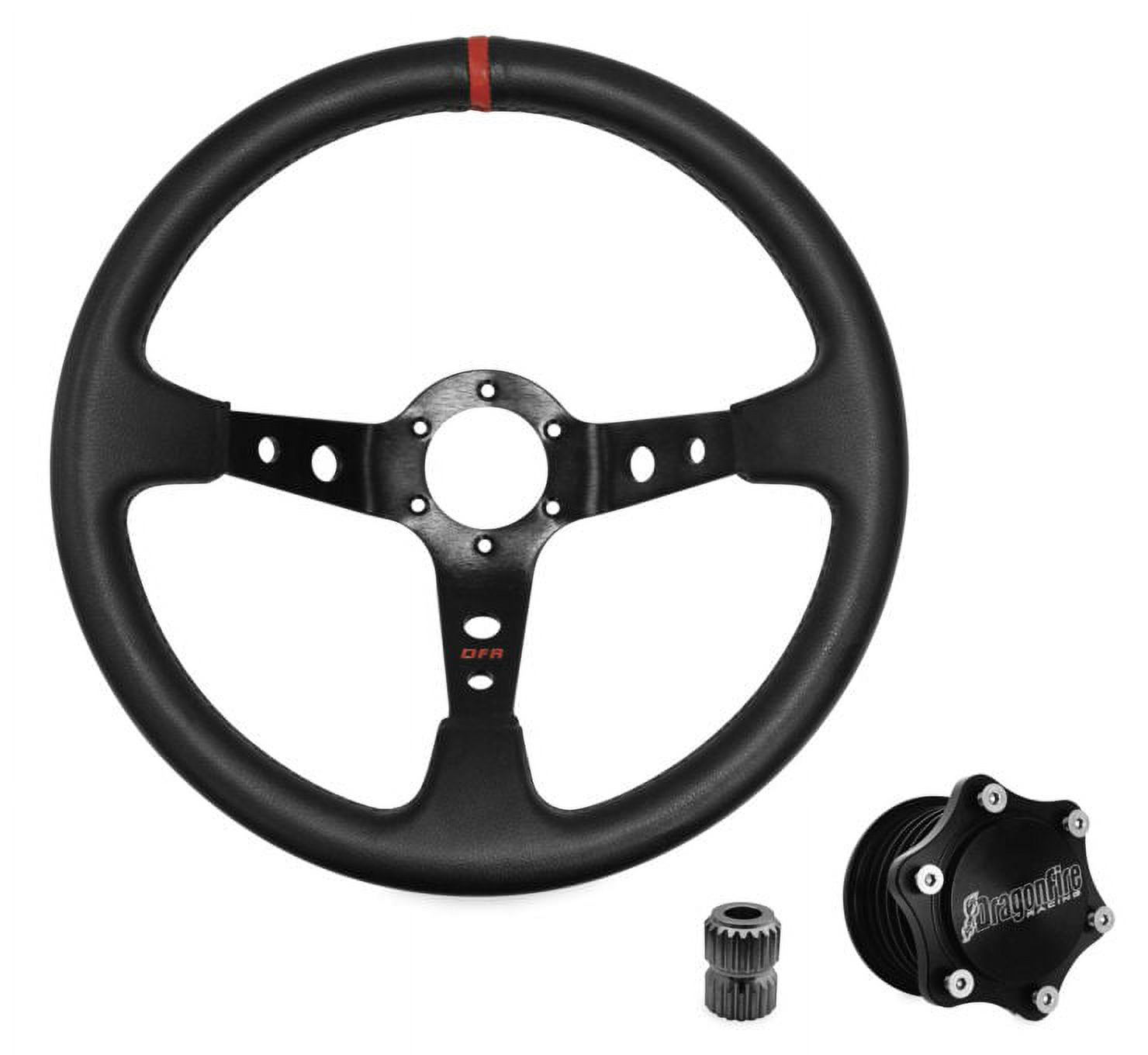 Dragonfire Racing QuickRelease Steering Wheel Kit Sport V 782442
