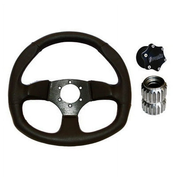 Dragonfire Racing Vinyl D Quick-Release Steering Wheel Kit for Can-Am Maverick 1000R 2013-2018