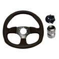thumbnail image 1 of Dragonfire Racing Vinyl D Quick-Release Steering Wheel Kit, 1 of 5