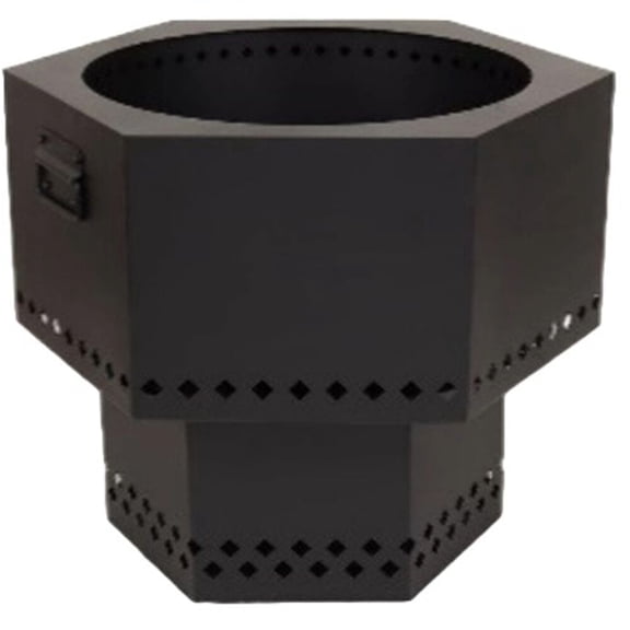 Dragonfire Wood/pellet Firepit 22 Inch Portable With Carry Cover