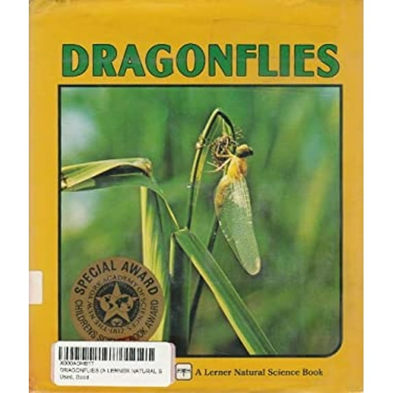 Pre-Owned Dragonflies A Lerner Natural Science Book Library Binding Cynthia Overbeck