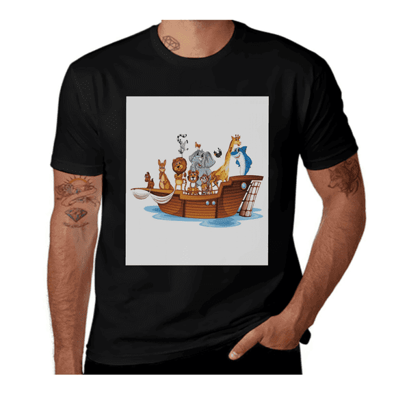 Dragonflies Black Body-Modern-Multicolor- Casual Streetwea Everyday Tshirt Comfortable Wear tee shirt