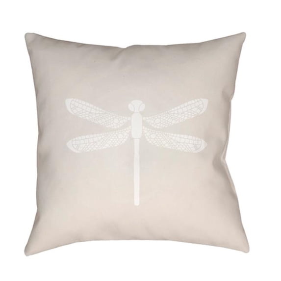 Surya LIL027-2020 Dragonfly 20 x 20 x 4 in. Throw Pillow - Medium