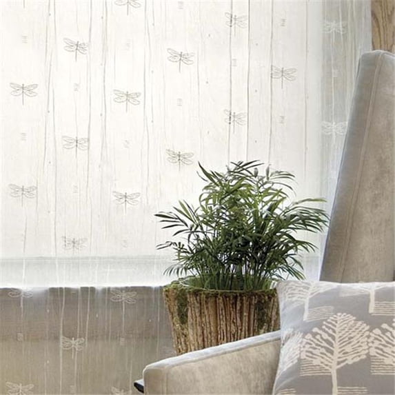 Heritage Lace Dragonfly Curtain Panel
