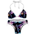 thumbnail image 1 of Dragonfly Adjustable Strap Bikini Set with Detachable Sponge, Two-Pack - Ideal for All Swim Suit Scenes, 1 of 6