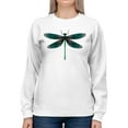 thumbnail image 1 of Dragonfly Art. Sweatshirt Women -SPIdeals Designs, Female XX-Large, 1 of 4