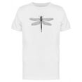 thumbnail image 1 of Dragonfly B&W Design T-Shirt Men -Image by Shutterstock, Male 3X-Large, 1 of 2