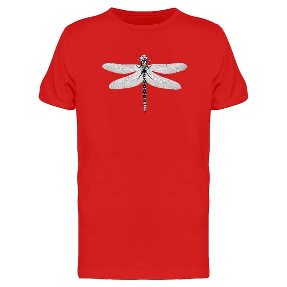 Dragonfly B&W Design Tee Men's -Image by Shutterstock