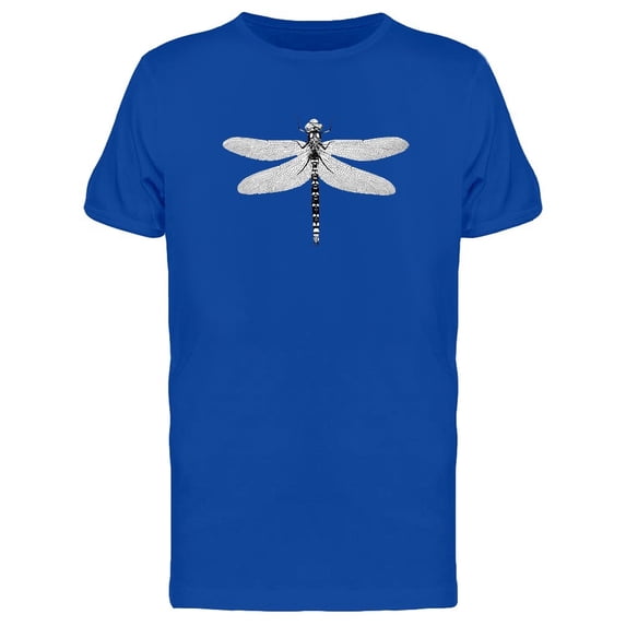 Dragonfly B&W Design Tee Men's -Image by Shutterstock