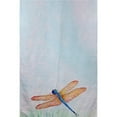 thumbnail image 1 of Dragonfly Beach Towel, Amber & Blue, 1 of 1