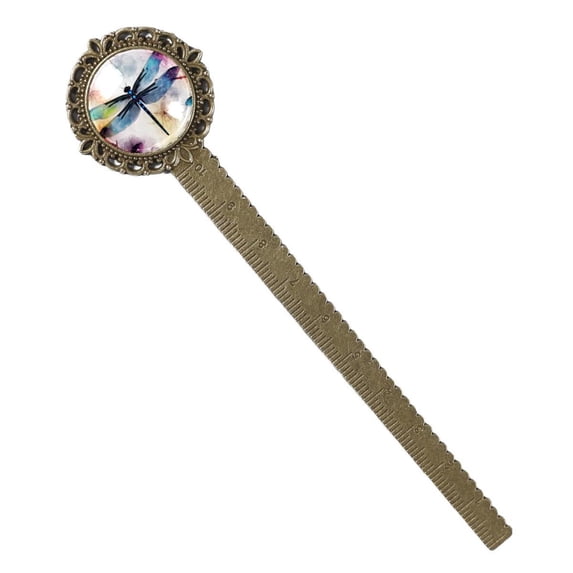 Dragonfly Bookmarks Made of Antique Bronze: a Gift for Book Lovers and Readers