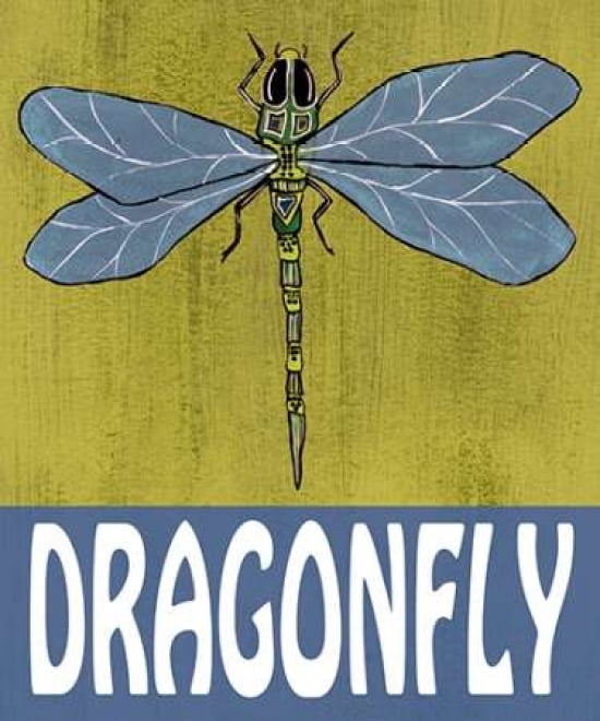 Dragonfly Canvas Art - Shanni Welsh (20 x 24)