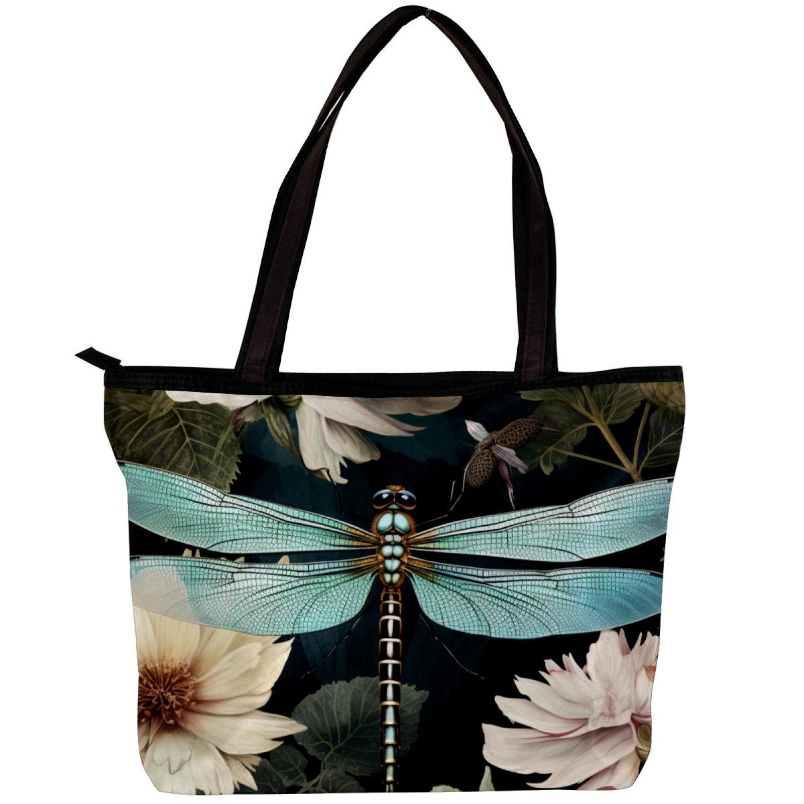 dragonflies Shoulder Handbag