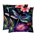 thumbnail image 1 of Dragonfly Chair Pillow Covers Set with Unique Patterns for Bed and Throw Pillows - Sizes 16x16, 18x18, 20x20 Inches for Various Occasions - Set of 2 Items, 1 of 6