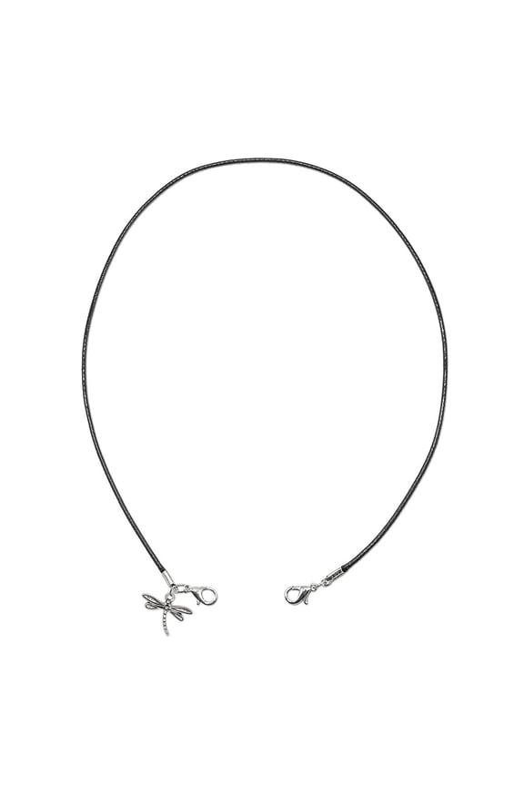 Dragonfly Charm - Face Mask Necklace, Mask Holder, Face Mask Lanyard