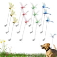 thumbnail image 1 of Dragonfly Clip Bug Repellent Outdoor, (12 Pcs) – Lifelike Outdoor Hanging Ornament & Garden Decor, 3D Artificial Fake Dragon Fly Clips for Garden Stakes Decor, 1 of 6