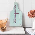 thumbnail image 1 of Dragonfly Cutting Board, Futuristic Featured Dragonfly with Spot Effects Properties Winged Flying Theme, Tempered Glass Cutting and Serving Board, Wine Bottle Shape, Purple Yellow, by Ambesonne, 1 of 5