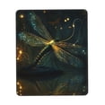 thumbnail image 1 of Dragonfly Dance Fireflies Art Gaming Mouse Pad 8.3 x 10.3 in Rectangle Computer Mousepad Mat Non-Slip Rubber Base for Office Laptop PC, 1 of 6